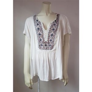 KNOX ROSE PLUS SIZE BOHO TOP